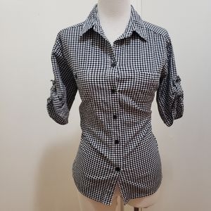 Black & White button down shirt